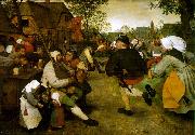 BRUEGEL, Pieter the Elder The Peasant Dance fdg USA oil painting reproduction